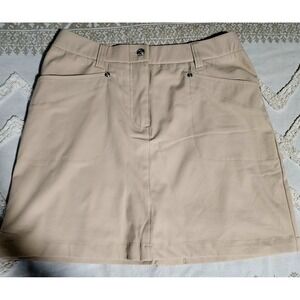 Womens Lyric Athletic Skort Size 6 Tan